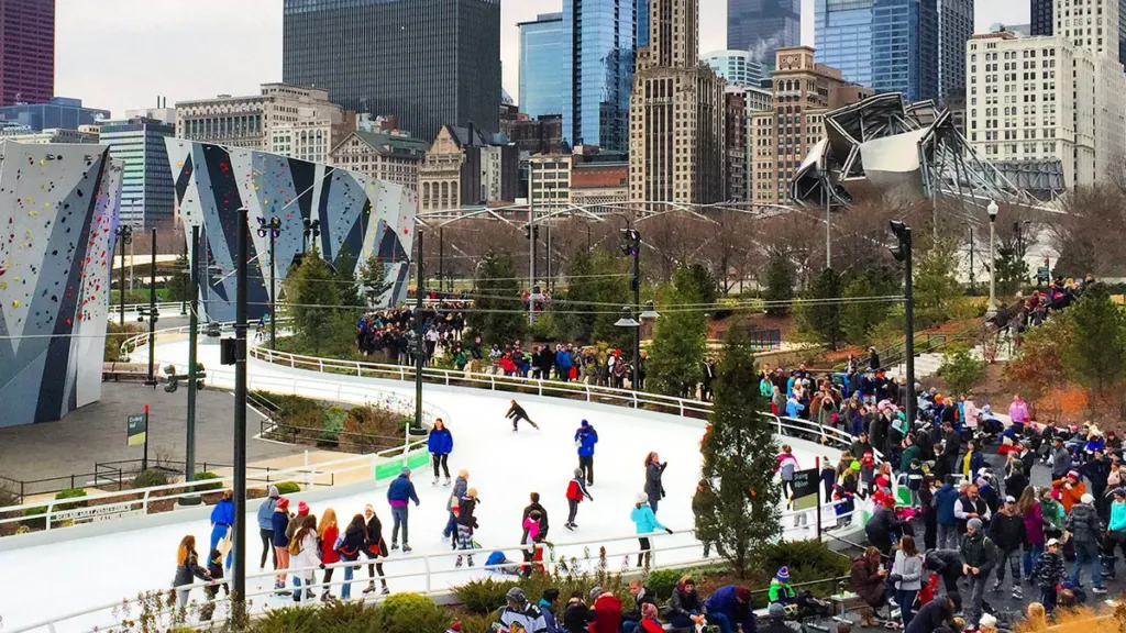 Maggie Daley Park Chicago Ice Skating