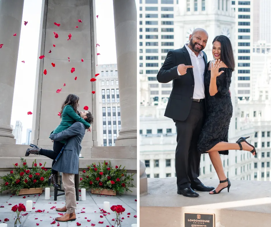 London House Chicago proposals Propose on The Ledge at Skydeck or LondonHouse Cupola